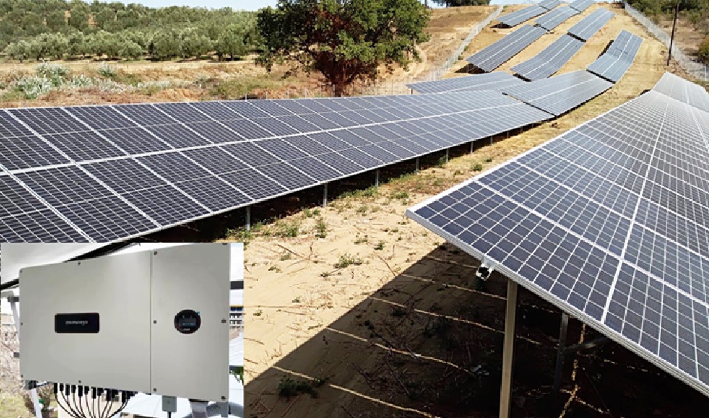 300kw ground solar system hybrid storage battery Spain
