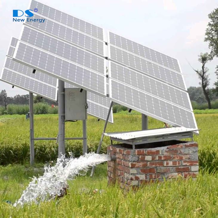 10KW sončna plošča v kombinaciji z 7KW AC vodno črpalko za kmetijstvo